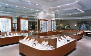 Places for jewelry stores