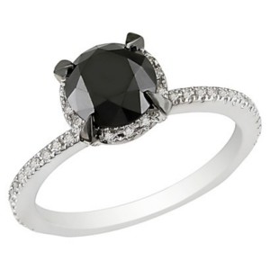 black diamonds rings for women