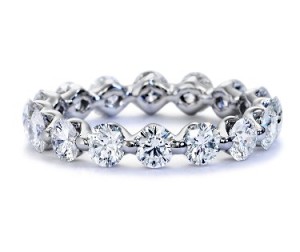 diamond eternity rings for women