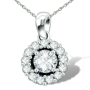 genuine diamond necklace