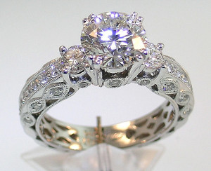 pretty vintage antique engagement rings